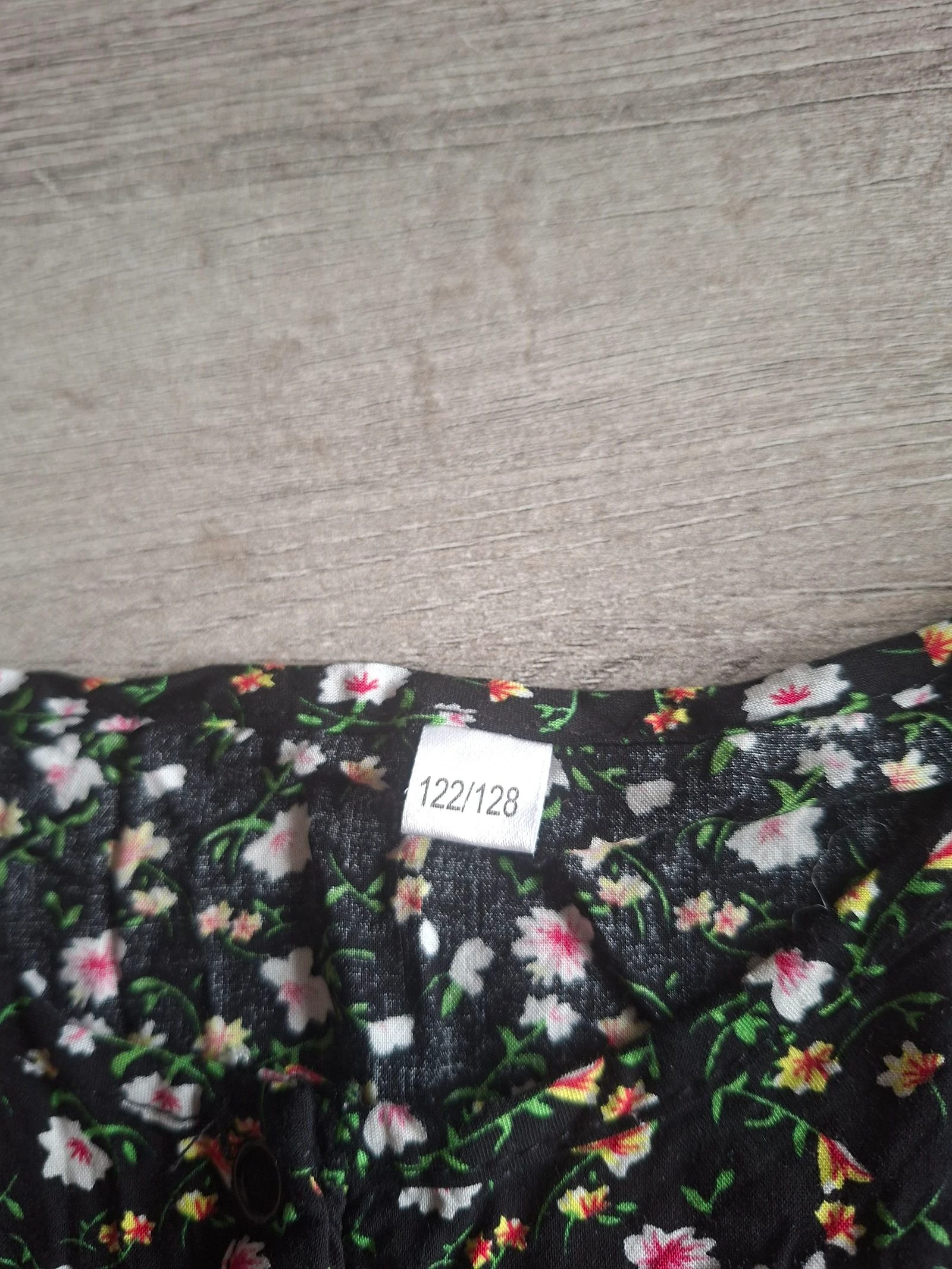 🌷F3-38🌷Meisjes jumpsuit met bloemen – Maat 122/128 (7-8 jaar) | Elegant, licht en super comfortabel🌷 – photo 3